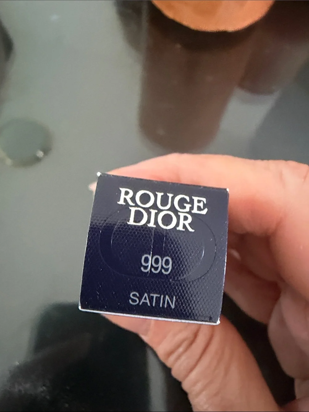 Dior Rouge Dior 999 Satin Lipstick 1.5g/0.05oz NWT